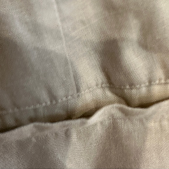 Quince | M | 100% Linen Pants stretch Waist Straight Leg medium beach pants - Picture 6 of 6